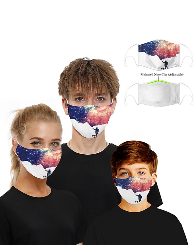 

Print Breathable Mouth M .a. s. k Washable And Reusable, Style8