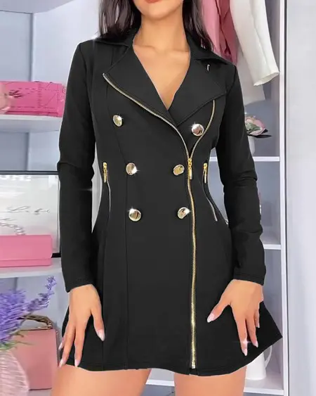 chicme blazer dresses