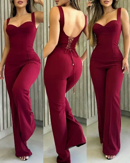 Duohropke Combinaison Une Pièce Pour Femme - En Cuir Synthétique - Effet Mouillé - En Latex - Sans Manches - Double Fermeture éclair - Ouvert - Clubwear, Noir , S